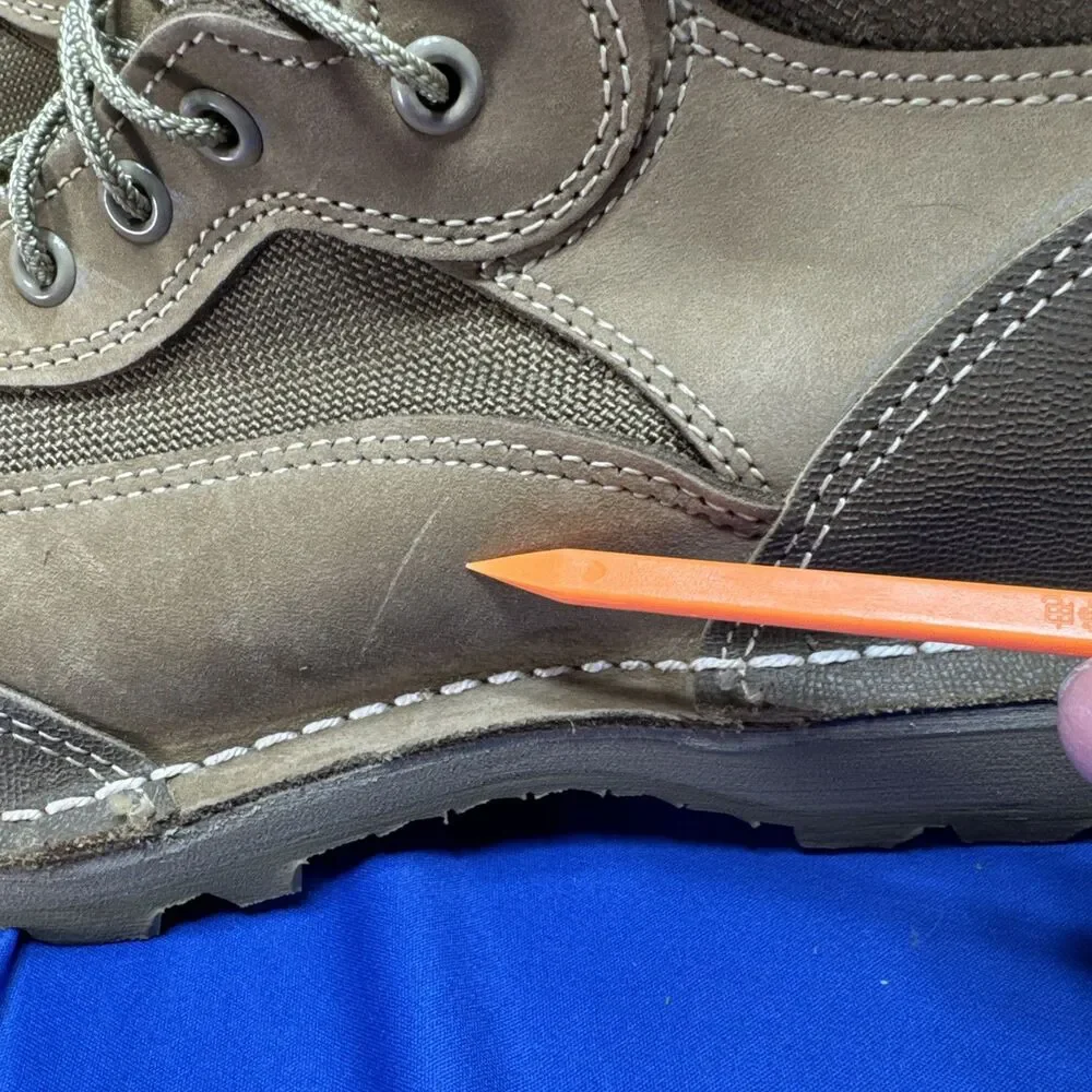 US Military Wellco E163 USMC stamp Desert Tan Rat Boot 10.5 R W/Inserts